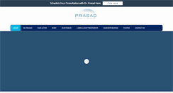 Desktop Screenshot of prasadcosmeticsurgery.com